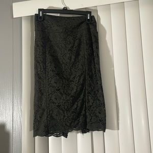 Dark green skirt